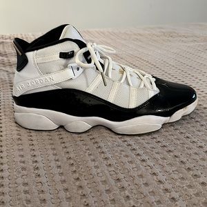 Nike Air Jordan 6 Rings Defining Moments White Black Ice Gold Size 11 CW6993-100